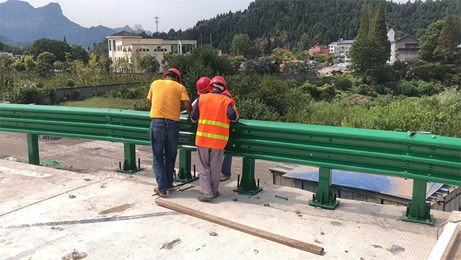 营口高速公路护栏板的维护确保道路安全的关键环节